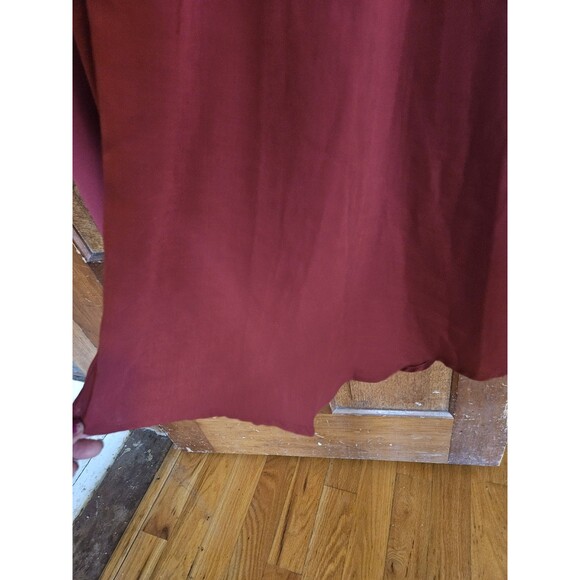 Be You Be Free Bebop Solid Burgandy Summer dress/coverup Size Junior XL NWT - Picture 4 of 5